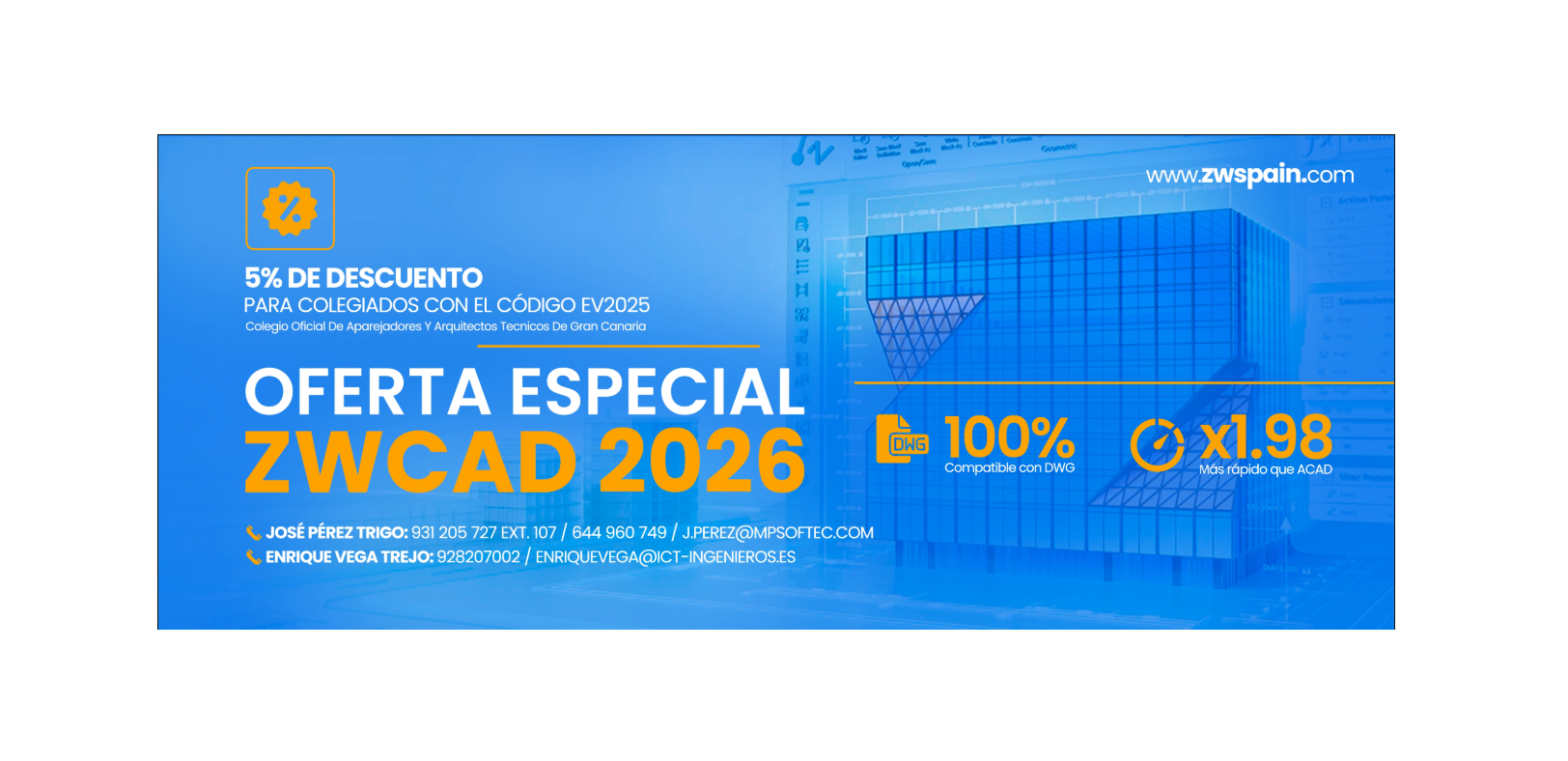 ZWCAD **OFERTA ESPECIAL**