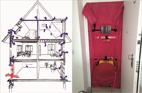 TALLER  DE HERMETICIDAD AL AIRE EN EDIFICACIÓN: ENSAYO BLOWERDOOR.